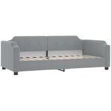  Dnevni krevet na razvlačenje svjetlosivi 90 x 200 cm od tkanine | shoptok.hr