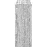 vidaXL Regal za čevlje siva sonoma 80x25x62 cm inženirski les | Shoptok.si