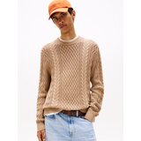 Tommy Jeans Pulover taupe siva | shoptok.hr