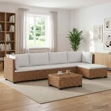  6 kom. Ratan set za opuštanje s jastučićima GENDT Prirodna | shoptok.hr
