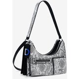 Desigual Ručna torbica crna / bijela | shoptok.hr