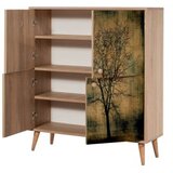 Woody Fashion multilux - 729 - 1070 sonomogreen hallway furniture set | ePonuda.com