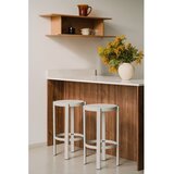 noo.ma Svijetlo siva željezna barska stolica (visine sjedala 65 cm) Doon – | shoptok.hr
