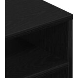  Polica na zidu Crni hrast 102 x 30 x 29 cm Konstruirano drvo | shoptok.hr