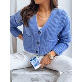 DStreet Women's sweater SISTERS blue Cene