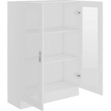  Vitrina bijela 82,5 x 30,5 x 115 cm konstruirano drvo | shoptok.hr