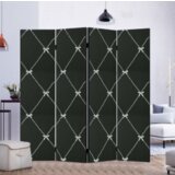  Paravan romb black 4 krila 200x175cm Cene