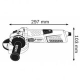 Bosch ugaona kutna brusilica GWS 13-125 CI Professional | Eponuda.ba