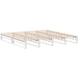 Furnova Posteljni okvir brez vzmetnice bel 180x200 cm trdna borovina, (21934689) | Shoptok.si