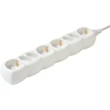 Produžni kabl, 8 utičnica, 3 x 1.0 mm², 1.5met - NV 18/WH