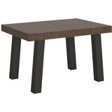 Itamoby   Bridge (90x120/224 cm) - oreh, barva nog: antracit - raztegljiva jedilna miza, (20842075) | Shoptok.si