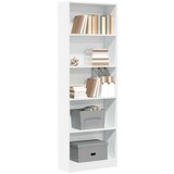 vidaXL Regal za knjige bijeli 60 x 24 x 176 cm od konstruiranog drva | shoptok.hr