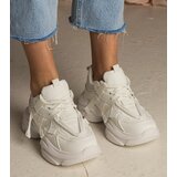 Gemre White chunky women's sneakers Zarina | shoptok.hr