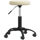 Maison Chic Jedilni stoli - Vzorci stoli kremast žamet A113, (22032869) | Shoptok.si