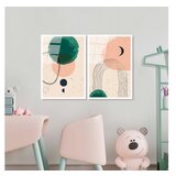 WALLXPERT dekorativna slika od kaljenog stakla (2 komada) uv 951 45 x 65 | ePonuda.com