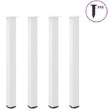  noge stolića za kavu 4 kom bijele 90-92 cm čelik | shoptok.hr