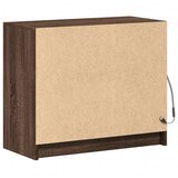  Komoda s LED boja smeđeg hrasta 72x34x61 cm konstruirano drvo | shoptok.hr