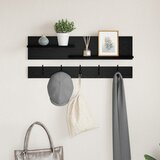 vidaXL Vješalica za kapute na zidu Crni hrast 90 x 15 x 36 cm Cijene