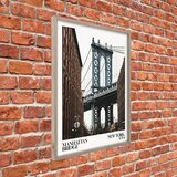 Styler Tiskana slika z okvirjem 50x70 cm NY Bridge – | Shoptok.si