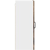  Zidni kuhinjski ormarić 2 pcs Dimljeni hrast 40 x 31 x 80 cm | shoptok.hr