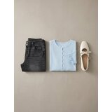 Sinsay Flare low waist traperice s ispranim efektom Slike