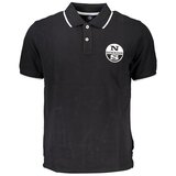 North Sails Muška Crna Polo Majica Kratkih Rukava | shoptok.hr