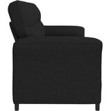 SOFA za 3 osobe Crna 198 x 83 x 95 cm Tkanina | shoptok.hr