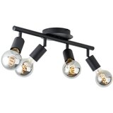 Brilliant Stropno spot svetlo TIFFANY 4xE27/28W/230V crna | Eponuda.com