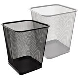  Žičani koš za smeće Forpus, kvadrat, Crna | shoptok.hr