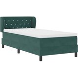  s opruga kutije Tamnozelena 100 x 200 cm Baršun | shoptok.hr