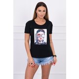 Kesi Women's graphic blouse black | Shoptok.si