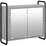  Set ormarića za kupaonicu 4 kom. Siva Sonoma 40 x 36 x 181 cm | shoptok.hr