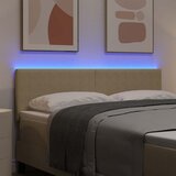  LED glava kreveta Siva zelena 144 cm Kordura tekstil | shoptok.hr