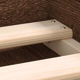  Kreveta boja smeđeg hrasta 90 x 200 cm | shoptok.hr