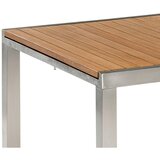 Gardenson Vrtna Miza Keros, Jeklo, Masiven Les, 150x80 | Shoptok.si
