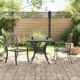 3-dijelni bistro set brončani od lijevanog aluminija Smeđa | shoptok.hr