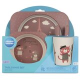 Canpol babies set za hranjenje 5 delova 9/227 - bonjour paris dark red ( 9/227_red ) | ePonuda.com