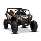 Lean Toys Ogromen električni UTV XXL 24V avtomobilček za vožnjo litij baterija kaki | Shoptok.si