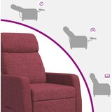  Krevetna stolica za masažu Vinska crvena Tkanina | shoptok.hr