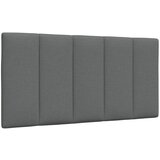 vidaXL Vzglavna stranica temno siva 100 cm blago Cene