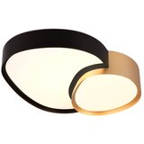 Tri O črna/zlata led stropna svetilka 36x43.5 cm rise – | Shoptok.si