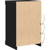  Stranska omarica z LED lučmi Črna hrast 41x37x67 cm, (22008732) | Shoptok.si