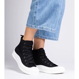 Gemre Black high platform sneakers Guerrino | Shoptok.si