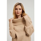 Marisse Women's Sweater Z-Sw-4554 L.Beige Mel | Shoptok.si