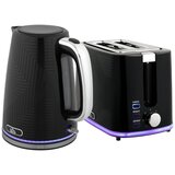 Nesta Komplet grelnika vode in toasterja 2200 W, črn, Otter termostat, 2 reži, 7 stopenj zapečenosti, pladenj za drobtine, (5000493974) | Shoptok.si