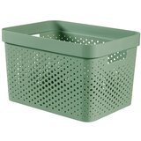 Curver zelena košara za odlaganje Infinity Dots, 17 l Cijene