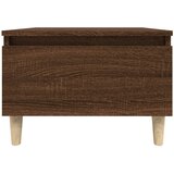  Bočni stolić Smeđi hrast 50 x 46 x 35 cm od konstruiranog drva | shoptok.hr