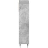 Ormar za cipele ZWOLLE 78 x 24 x 103 cm Konstruirano drvo - Betonska siva | shoptok.hr