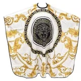 Ogrtač za šišanje Wanda White&Gold – Zakačka
