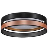  Duolla-LED Plafonsko svetlo ROLLER DUO SHINY LED/24W/230V prečnik 45 cm crna/bakrena | Eponuda.com